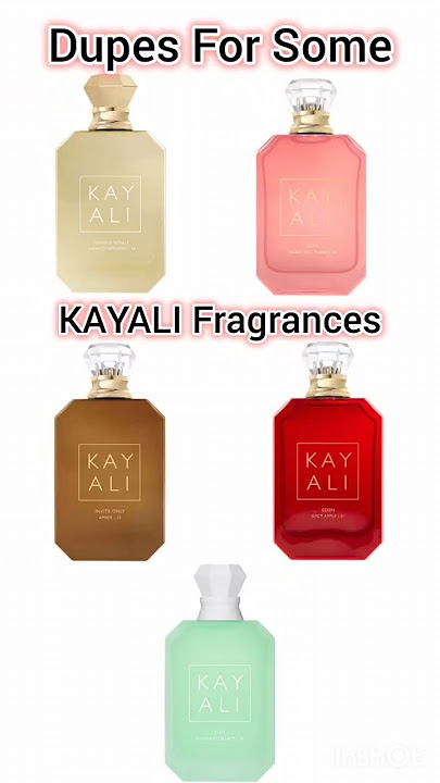 KAYALI Perfume Dupes #perfume #fragrance #perfumecollection #dupes #clone #shorts #youtubeshorts