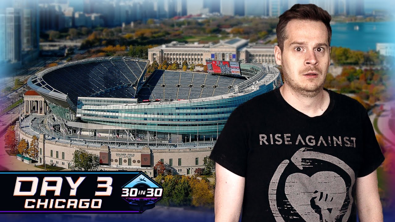 30 NFL Stadiums In 30 Days Day 3 Chicago Bears YouTube 30 NFL Stadiums In 30 Days Day 3 Chicago Bears YouTube