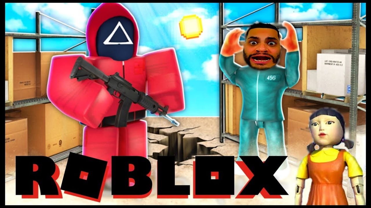 CHEGOU!* *ROUND 6* NOVO JOGO ROBLOX DA SÉRIE DE SUCESSO NETFLIX!