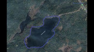 Otter Pond with Hiking Trail, Point Leamington, First Walk around Park this Year 2023