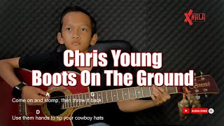 Chris Young - Boots On The Ground Guitar Chords Cover