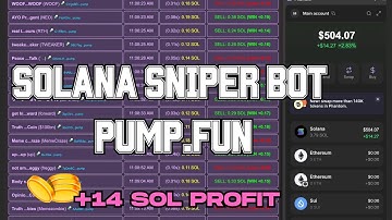 Solana Sniper Bot Reaction Grid | Pump Fun MEV Signal Coordination