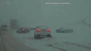 Chaos On The Roads From Heavy Snow, Denver, CO - 2/3/2024