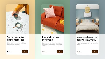 Furniture App Onboarding Screen