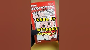 This Trick Works Again? Coca-Cola Labubu The Monsters Plush Blind Box