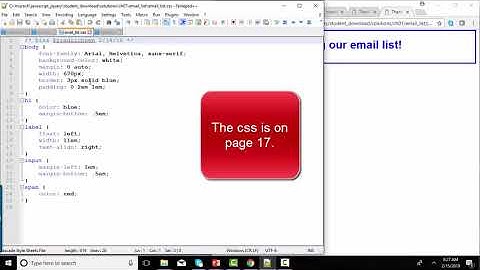 Murach JavaScript & jQuery Chapter 1 debrief