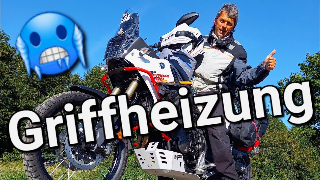 Wer hat eine Motorrad Griffheizung ? 🛠 Anbauvideo Oxford HotGrip Adventure  #tenere700 #motorcycles 
