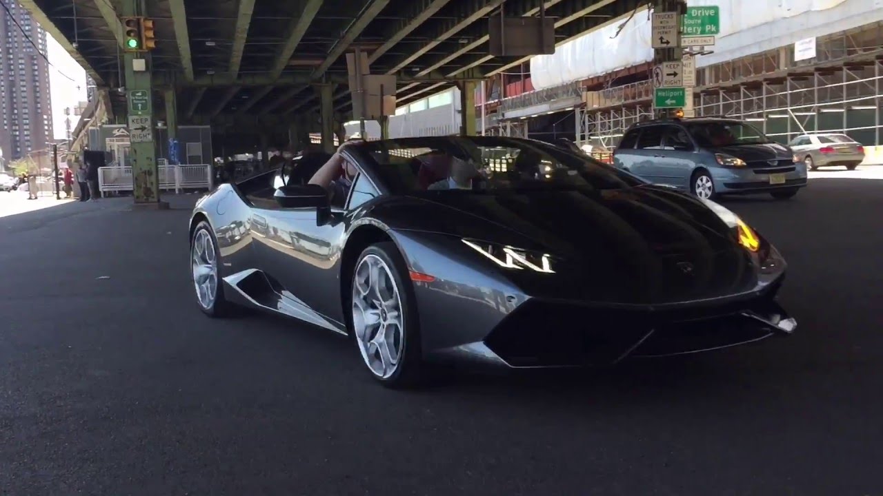 Lamborghini Revving Lamborghini Huracán Spyder Revving and Acceleration - YouTube