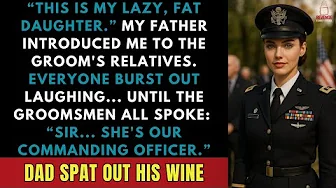 My Dad Mocked My Appearance at the Wedding   Then Spat Out His Wine When the Groomsman Saluted
