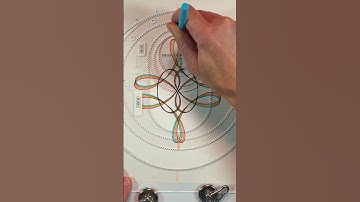 Rainbow #Spirograph with #wildgears