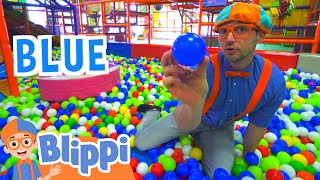 Blippi Visits An Indoor Play Place - LOL Kids Club | Fun and Educational Videos for Kids