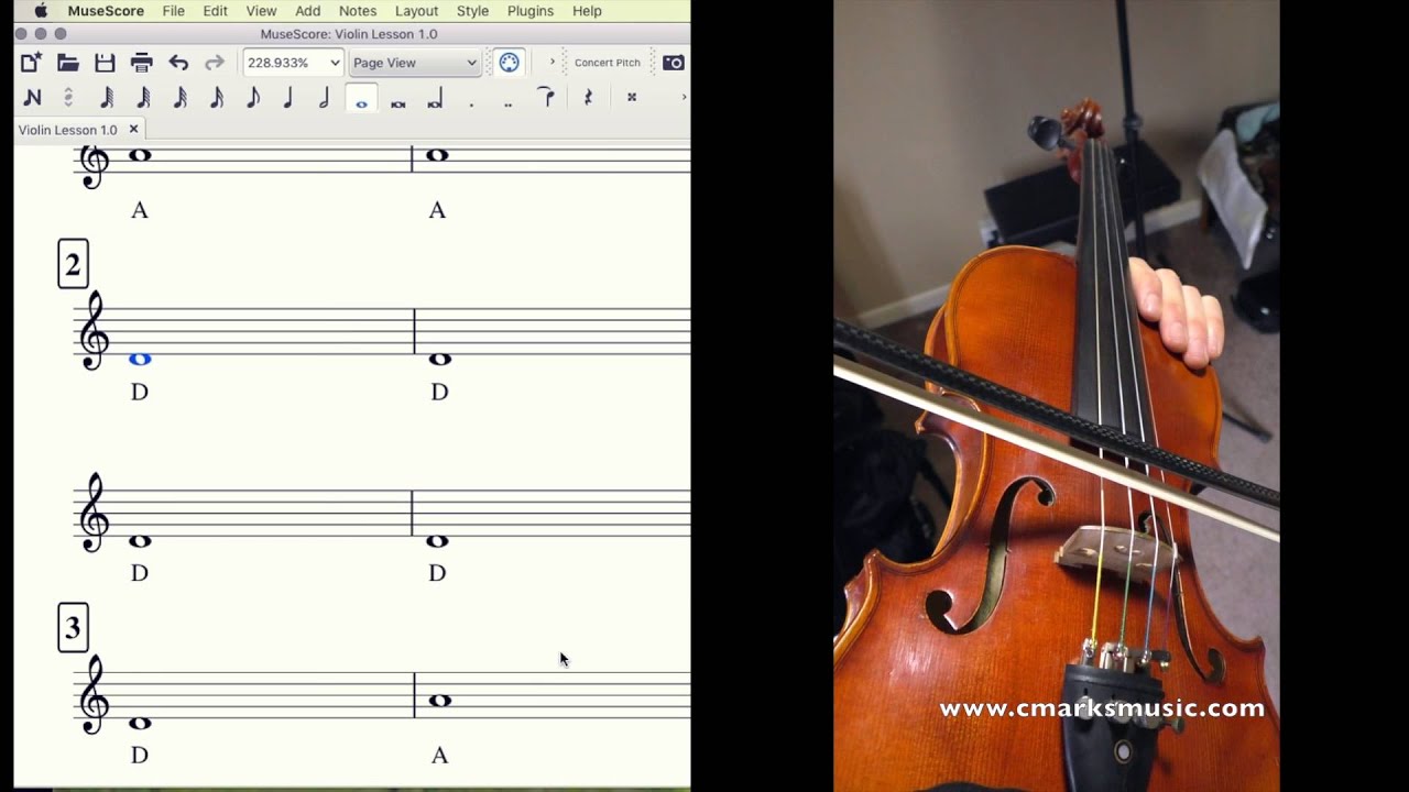 Violin Practice Video 1.0 - YouTube