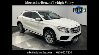 2018 Mercedes-Benz GLA GLA 250 Allentown, Coopersburg, Macungie, Easton, Nazereth PA