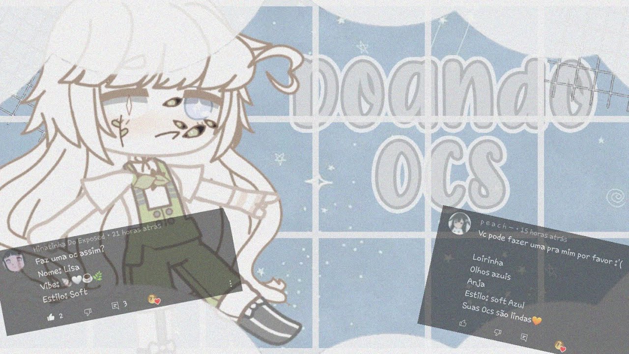 🗒 ❛ Como pegar os códigos das ocs no Gacha Club!༉‧₊˚✧ + Códigos das minhas  Ocs!「❀」 