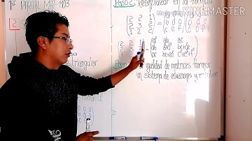 #2. Hallar la matriz U triangular superior