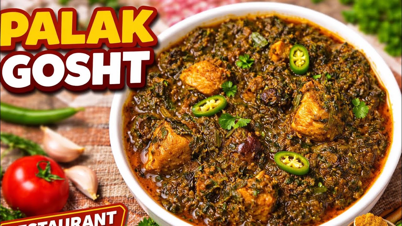 Palak Gosht Recipe #food #indianrecipes #indianfood #cooking #indianfoodmadeeasy #imrankhan #804