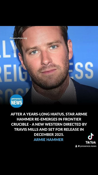 Armie Hammer Rides Back Into the Wild West: A First Look at Frontier Crucible