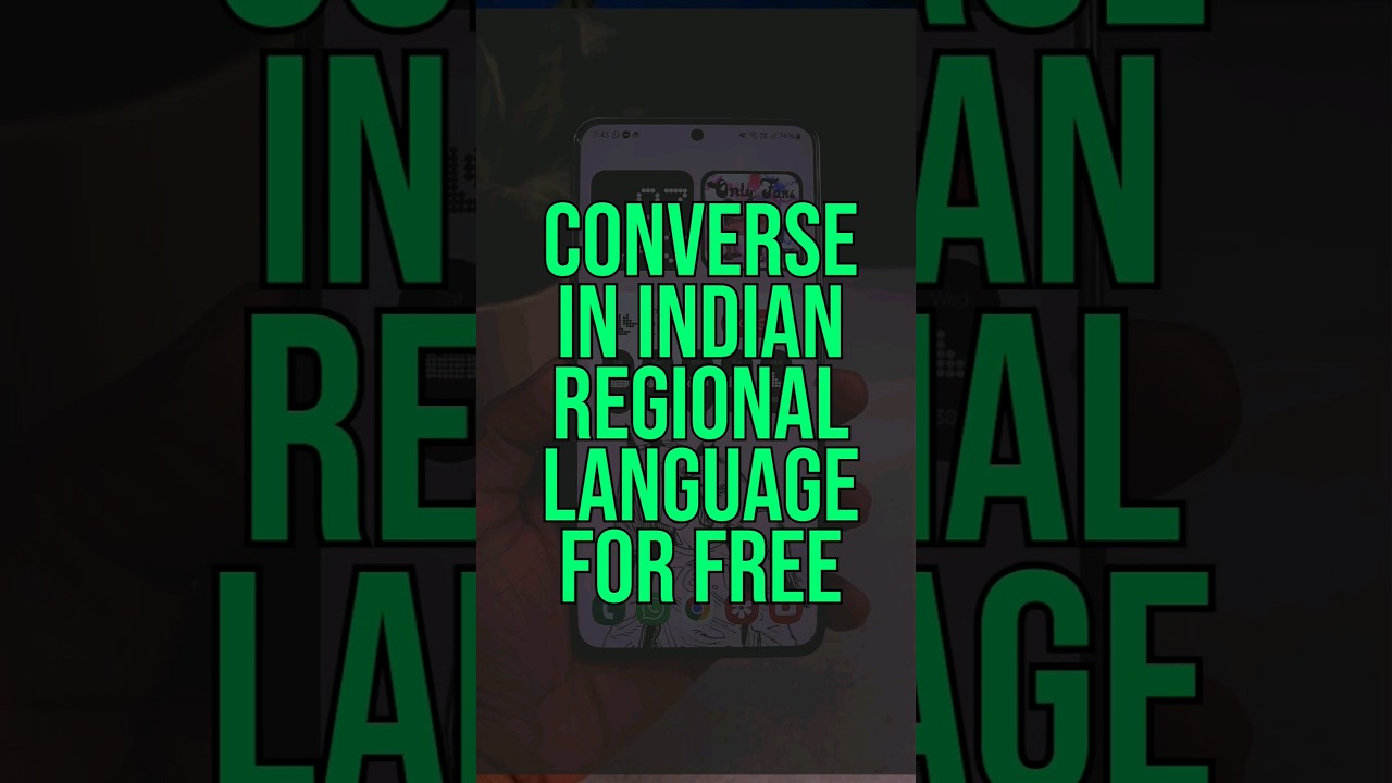 Talk In Any Indian Language Using This App 