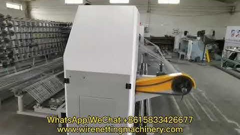 hexagonal wire netting machine#chicken wire mesh machine+8615833426677