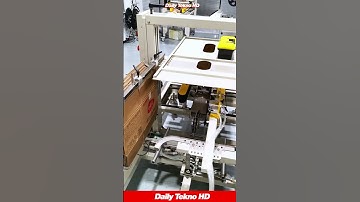 Satisfying Factory Automation ⚙️ #CaseErector