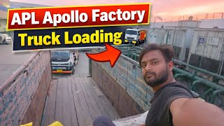 APL Apollo Pipe Factory में गाड़ी लोड 🚛 | Truck Driver Vlog