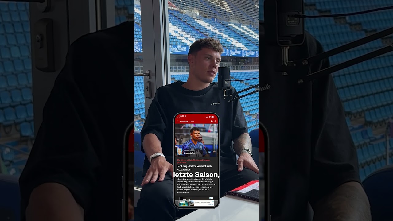 Nur für die Story hat sich der fast Wechsel schon gelohnt #fussball #kickbase #hsv