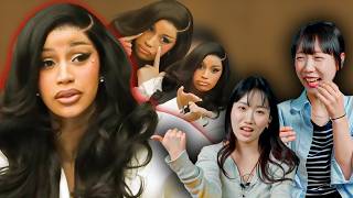 Korean Girls React To Cardi B Savage And Funniest Moments  
