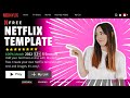 FREE NETFLIX TEMPLATE Edit Online Quick Easy 