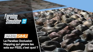 Le Parallax Occlusion Mapping sur Farming Simulator 22, c