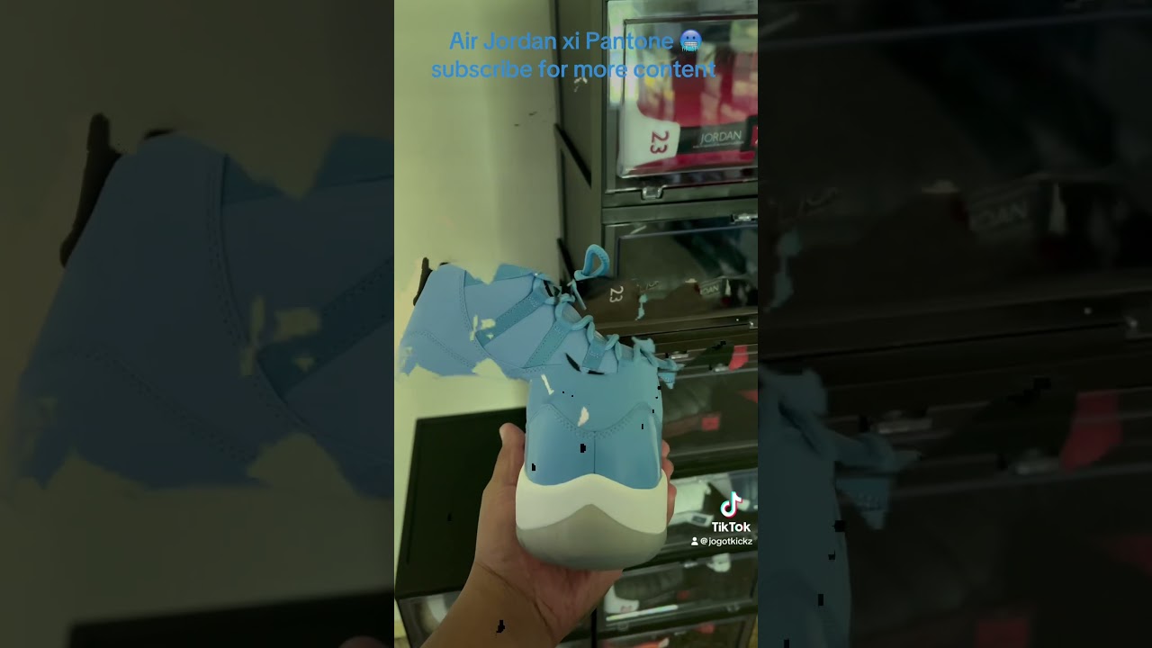 Air Jordan xi Pantone colorway dope quality material on these 