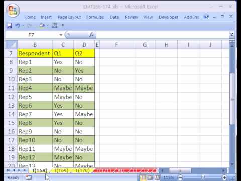 Cross Chart Excel