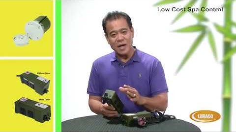 Luraco Low Cost Pedicure Spa Control