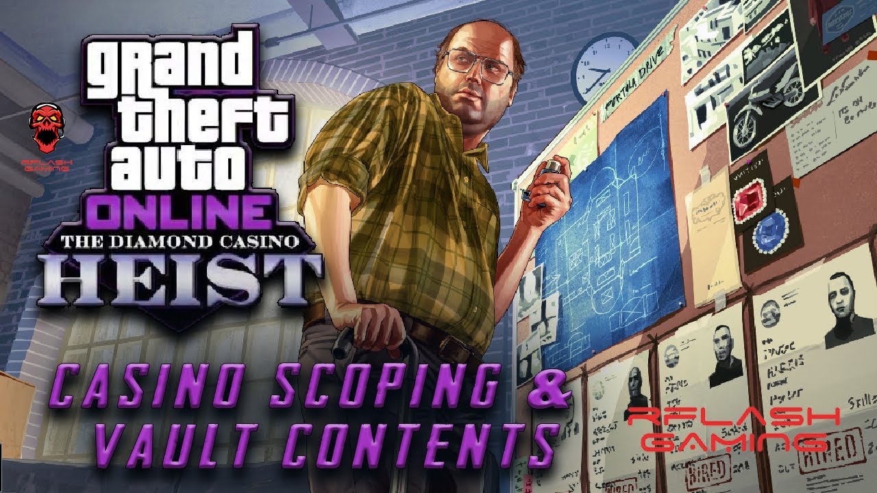 Casino heist vault contents codes