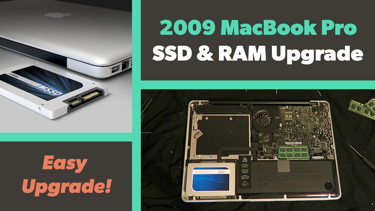 MacBook Pro 13" (Mid SSD + RAM Upgrade - YouTube