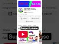support please #aivideoediting #youtubegrowth