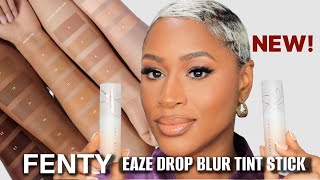 NEW FENTY EAZE DROP  BLUR + SMOOTH TINT STICK FOUNDATION  | ARIELL ASH