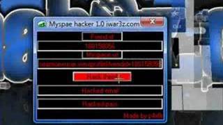 Myspace Hacker/Cracker v1.0 Profile