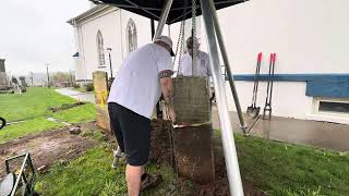 Restoration efforts at St. Mary of the Snow cemetery in Saugerties