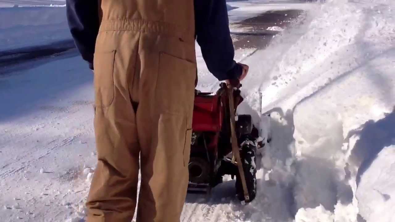 Gravely dog eater - YouTube