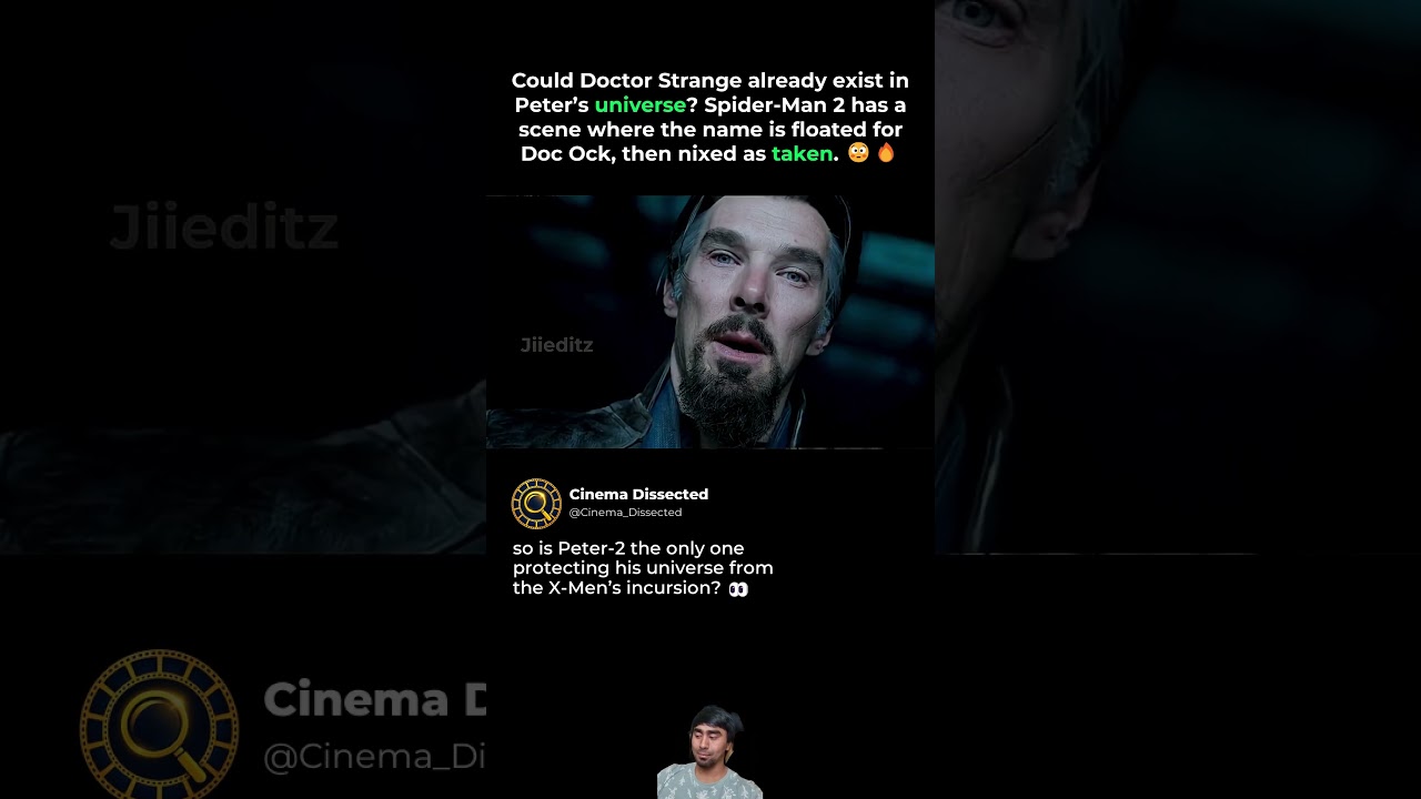 Spider-Man 2 hints Doctor Strange already exists in #shorts #viral #Movie #cinema #marvel #DC