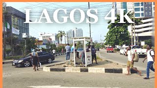 Driving LAGOS ISLAND  Passenger Side  Ikoyi, Victoria Island & Lekki Phase 1