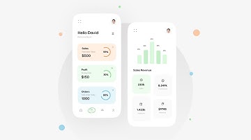 Mobile App UI design | Finance App UI/UX design | BY designing Tutorials