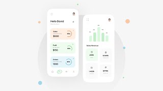 Mobile App UI design | Finance App UI/UX design | BY designing Tutorials