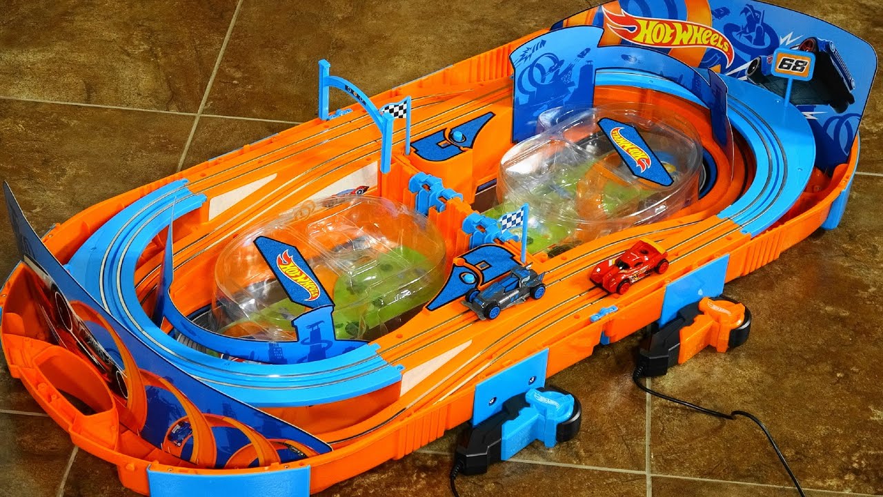 Hot Wheels Carrying Case Slot Track Set Car for sale online