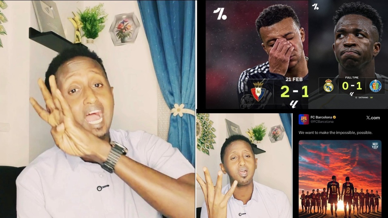 WALEE REAL WAA ZERO horyaalkan waa BARCELONABAY kuwaas o REMONTADA caawa..Arsenal iyo EPL,Messi+News