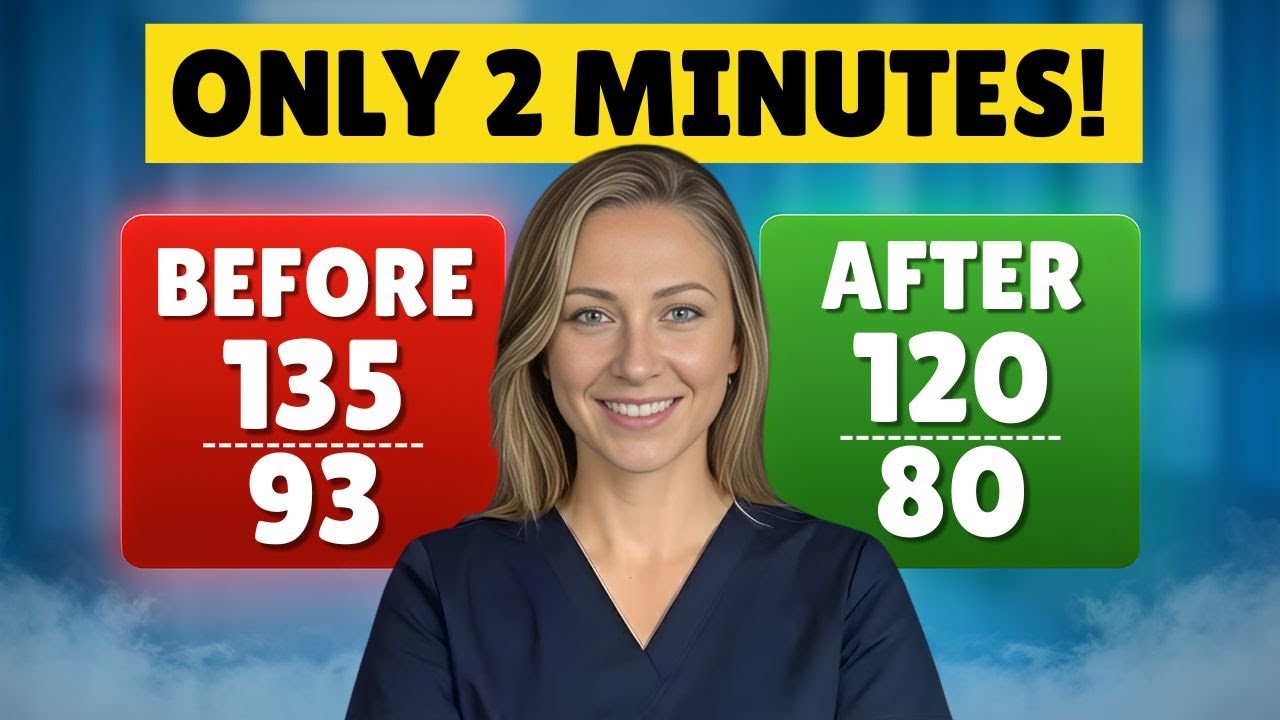 3 Doctor Approved Ways to INSTANTLY Lower Blood Pressure (Don't Ignore This!)