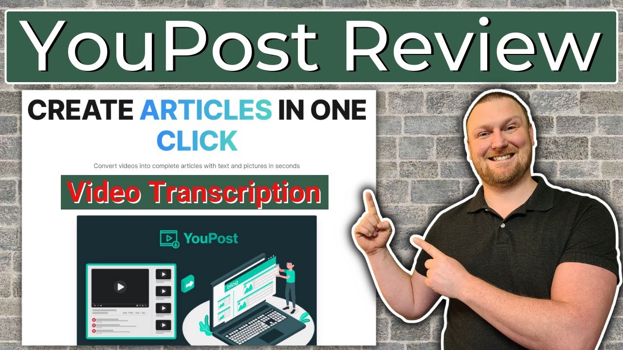 YouPost Review YouPost Video to Article Converter Descript