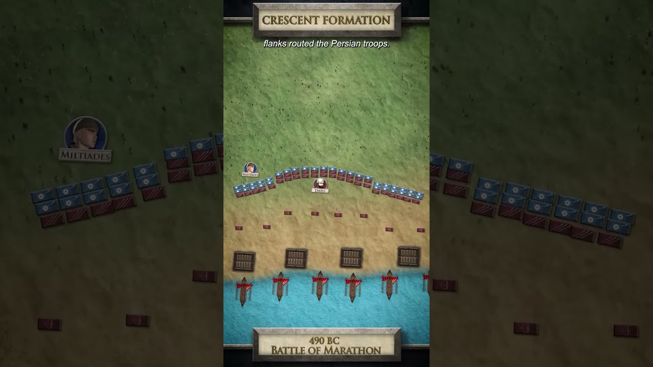How To Use Crescent Formation Win Battles Ancient Tactics Shorts