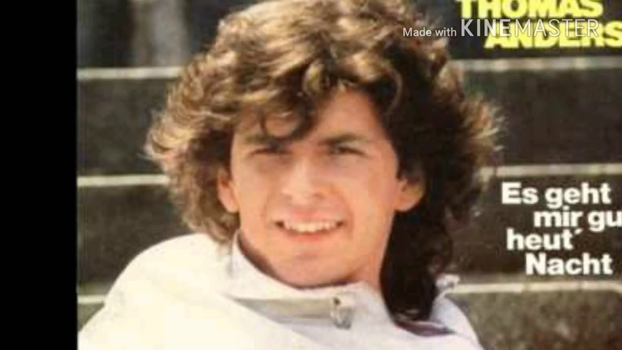 Es geht mir gut heut Nacht (Thomas Anders) фото. Es geht mir