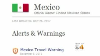 Warning About Drinking While Visiting Mexico